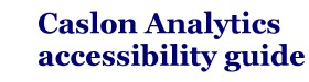 title for Accessibility guide