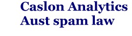 title for Aust Spam Law profile