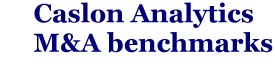 title for Merger & Acquisition Benchmarks note