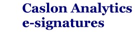 title for e-Signatures note