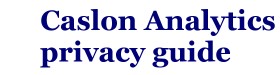title for Privacy guide
