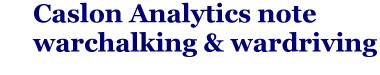 title for Warchalking note
