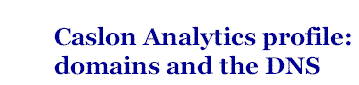 title for Domains and DNS profile