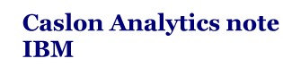 title for IBM note