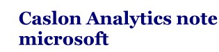 title for Microsoft note