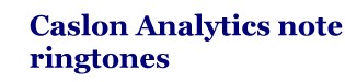 title for Ringtones note